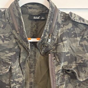 Rave Women's Camouflage Bomber Jacket